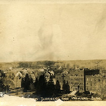 Bird's Eye View of Woman's Building