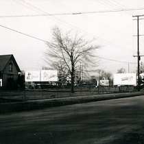 Houses and Billboards on East Street