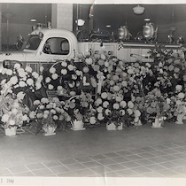 Lansing Fire Department - Fog Truck with Flowers